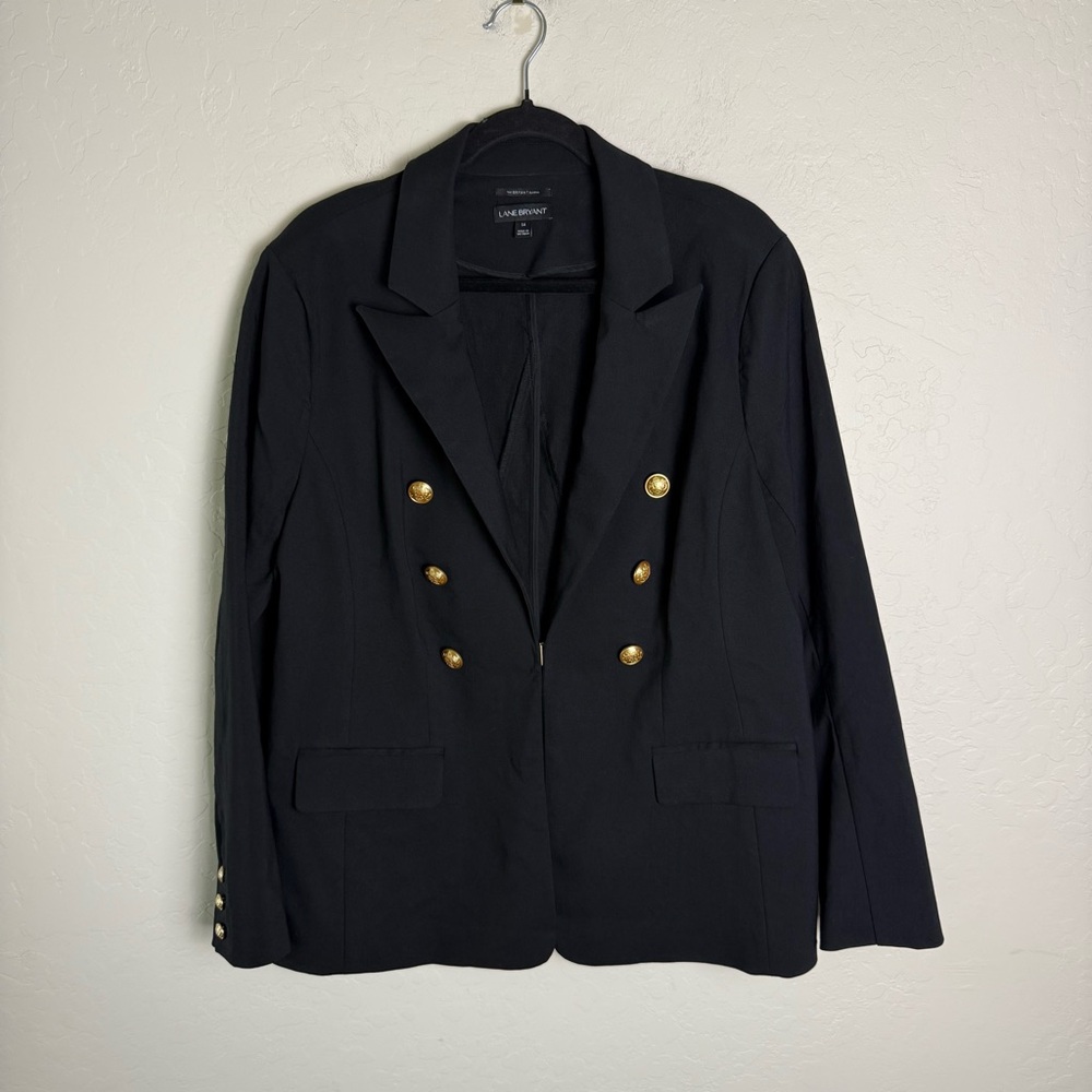 Lane Bryant Military Blazer The Bryant Blazer Jacket 16 - Picture 2 of 15